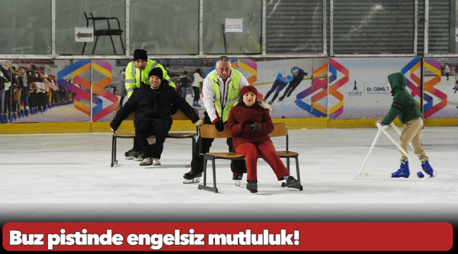 Buz pistinde engelsiz mutluluk!