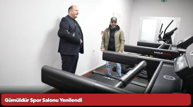 Gümüldür Spor Salonu Yenilendi
