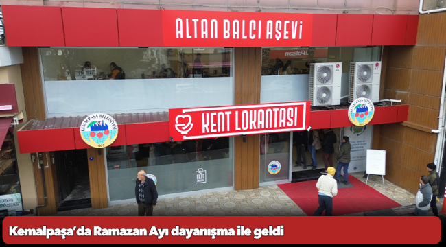 Kemalpaşa’da Ramazan Ayı dayanışma ile geldi