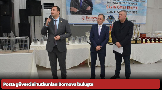 Posta güvercini tutkunları Bornova buluştu