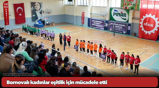 Bornovalı kadınlar eşitlik için mücadele etti