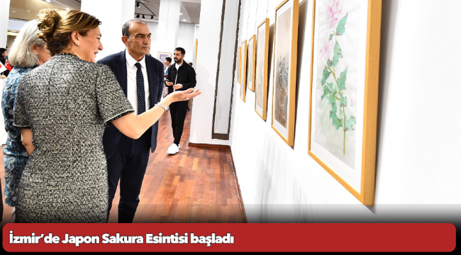 İzmir’de Japon Sakura Esintisi başladı