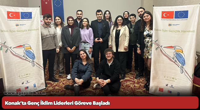 Konak’ta Genç İklim Liderleri Göreve Başladı