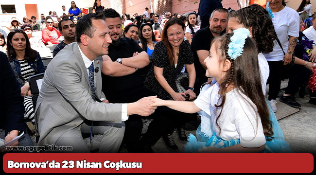 Bornova’da 23 Nisan Coşkusu