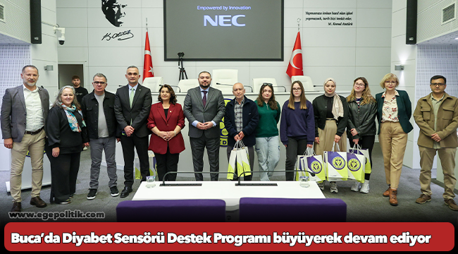 Buca’da Diyabet Sensörü Destek Programı büyüyerek devam ediyor