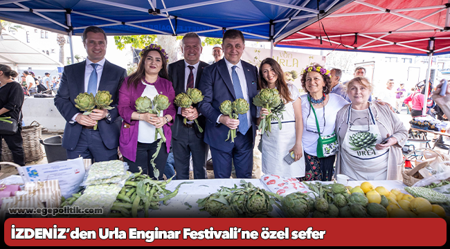 İZDENİZ’den Urla Enginar Festivali’ne özel sefer