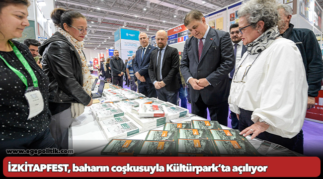 İZKİTAPFEST, baharın coşkusuyla Kültürpark’ta açılıyor