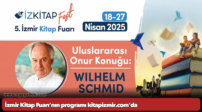 İzmir Kitap Fuarı’nın programı kitapizmir.com’da