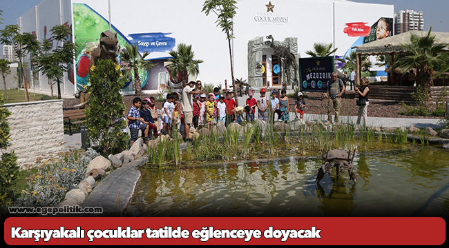 Karşıyakalı çocuklar tatilde eğlenceye doyacak