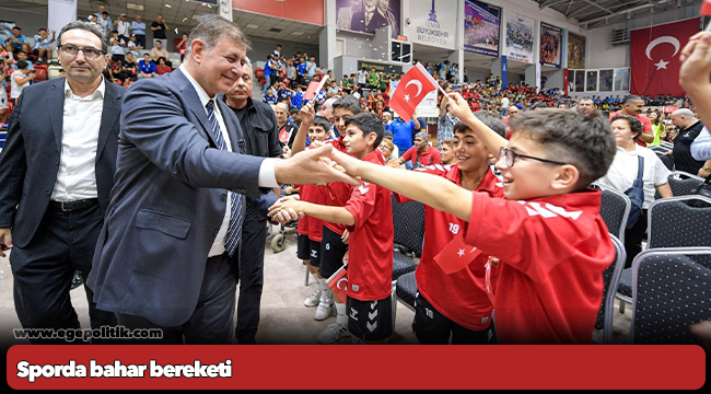 Sporda bahar bereketi