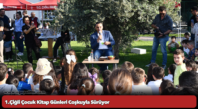 1.Çiğli Çocuk Kitap Günleri Coşkuyla Sürüyor
