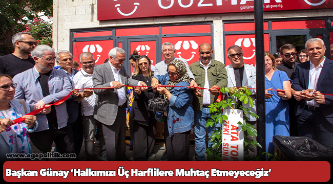 Başkan Günay ‘Halkımızı Üç Harflilere Muhtaç Etmeyeceğiz’