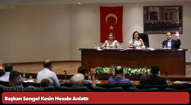 Başkan Sengel Kesin Hesabı Anlattı: Belediyenin ciddi bir ekonomik öngörü ile yönetildiğinin kanıtıdır