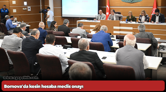 Bornova’da kesin hesaba meclis onayı