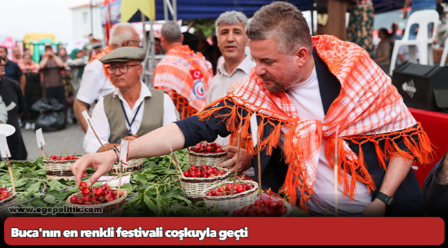 Buca'nın en renkli festivali coşkuyla geçti