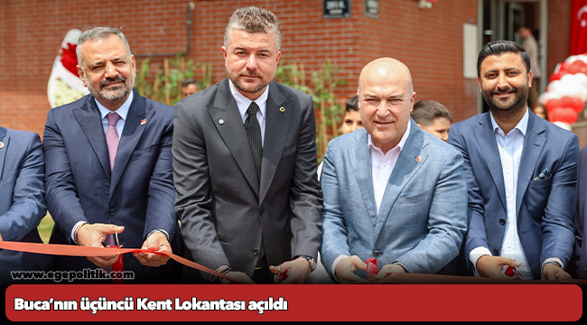 Buca’nın üçüncü Kent Lokantası açıldı