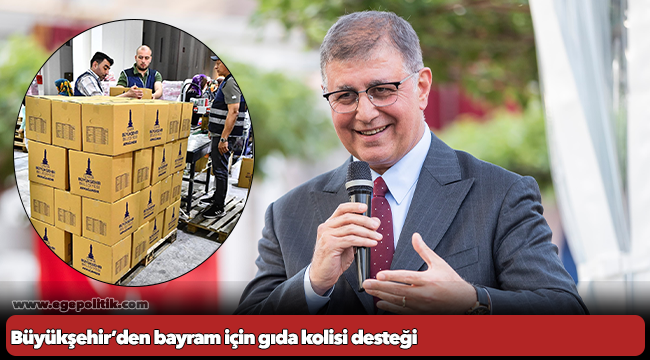 Büyükşehir’den bayram için gıda kolisi desteği
