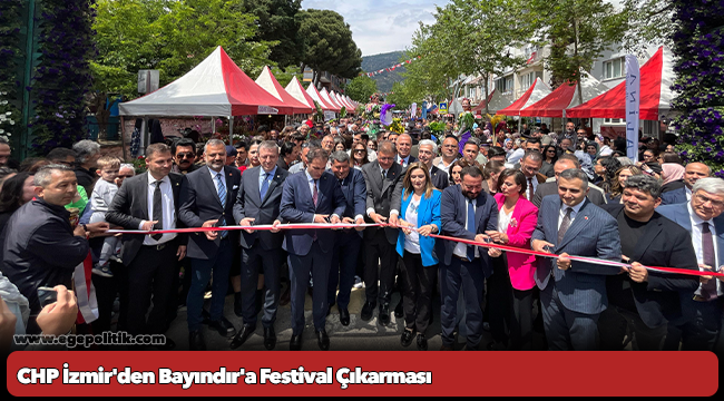CHP İzmir'den Bayındır'a Festival Çıkarması