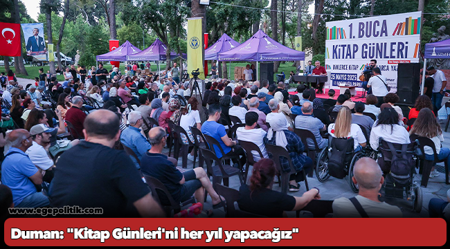 Duman: "Kitap Günleri'ni her yıl yapacağız"
