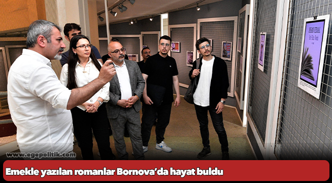 Emekle yazılan romanlar Bornova’da hayat buldu