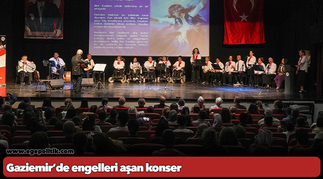 Gaziemir’de engelleri aşan konser