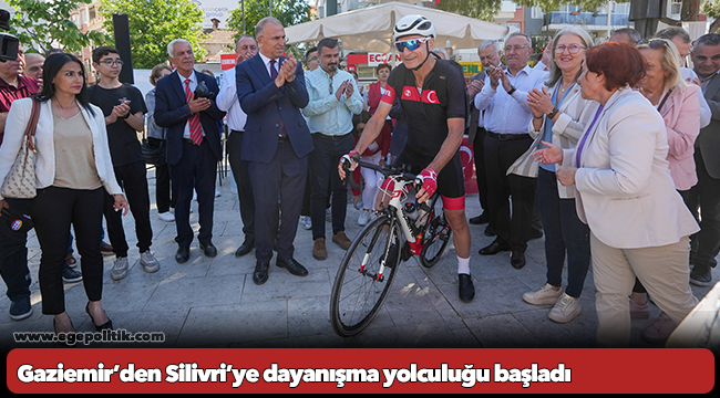 Gaziemir’den Silivri’ye dayanışma yolculuğu başladı