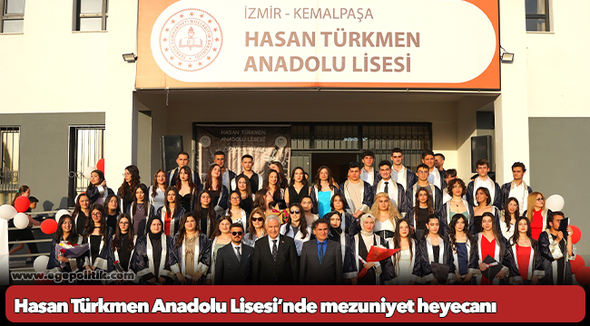 Hasan Türkmen Anadolu Lisesi’nde mezuniyet heyecanı