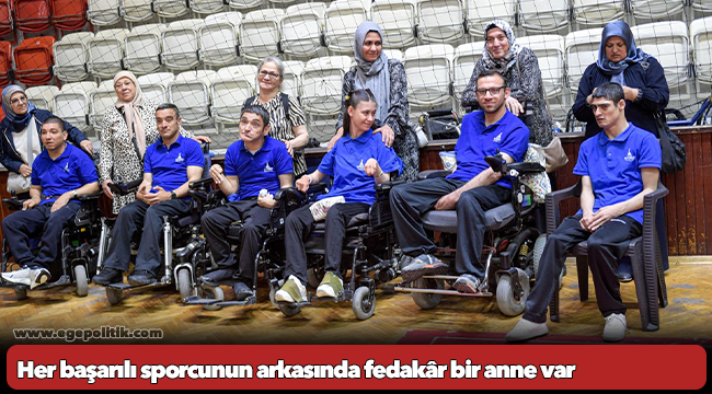 Her başarılı sporcunun arkasında fedakâr bir anne var