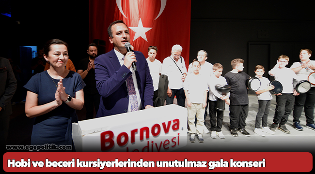 Hobi ve beceri kursiyerlerinden unutulmaz gala konseri