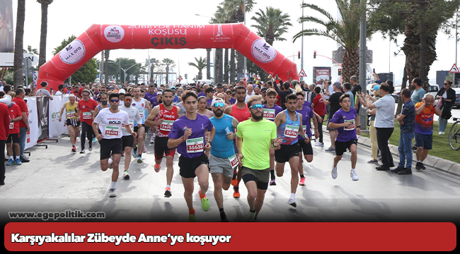 Karşıyakalılar Zübeyde Anne’ye koşuyor