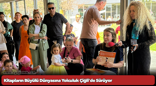 Kitapların Büyülü Dünyasına Yolculuk Çiğli’de Sürüyor