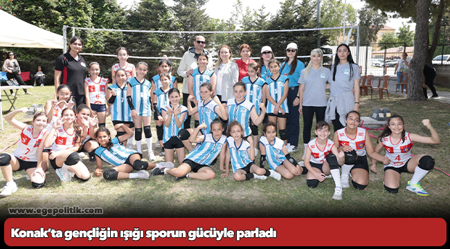 Konak’ta gençliğin ışığı sporun gücüyle parladı