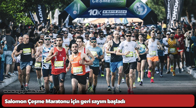 Salomon Çeşme Maratonu için geri sayım başladı