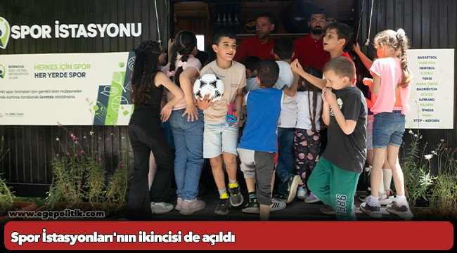 Spor İstasyonları'nın ikincisi de açıldı