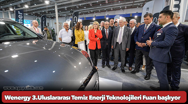 Wenergy 3.Uluslararası Temiz Enerji Teknolojileri Fuarı başlıyor