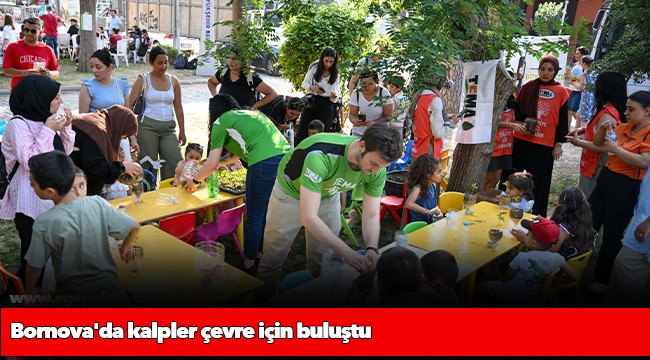 Bornova&#039;da kalpler çevre için buluştu