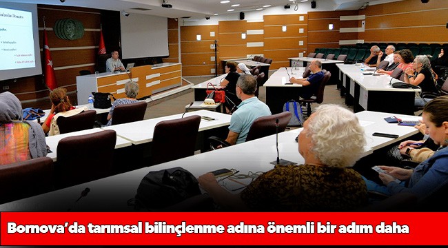 Bornova’da tarımsal bilinçlenme adına önemli bir adım daha