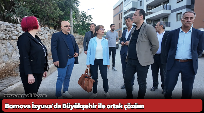 Bornova İzyuva’da Büyükşehir ile ortak çözüm