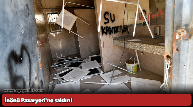 İnönü Pazaryeri'ne saldırı!