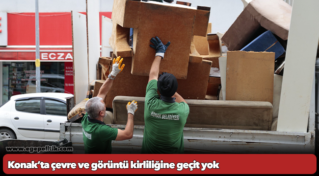 Konak’ta çevre ve görüntü kirliliğine geçit yok