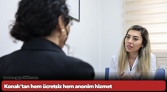 Konak’tan hem ücretsiz hem anonim hizmet
