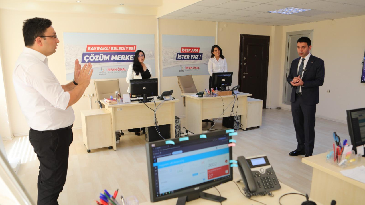 Bayraklı’da 15 ayda 26 bin 456 talep çözüme kavuştu