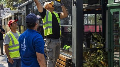 Zabıta ve esnaf el ele verdi, yeşile geri dönüş başladı