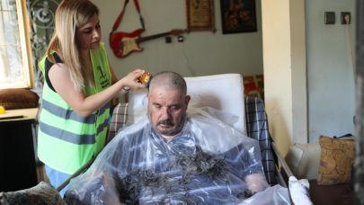 Bayraklı Belediyesinden evde kuaför hizmeti