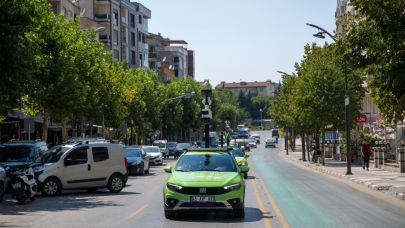 Test Sürüşünü Başkan Dutlulu Yaptı