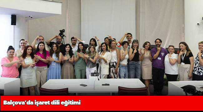 Balçova’da işaret dili eğitimi