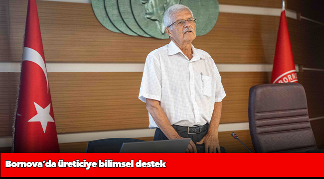 Bornova’da üreticiye bilimsel destek