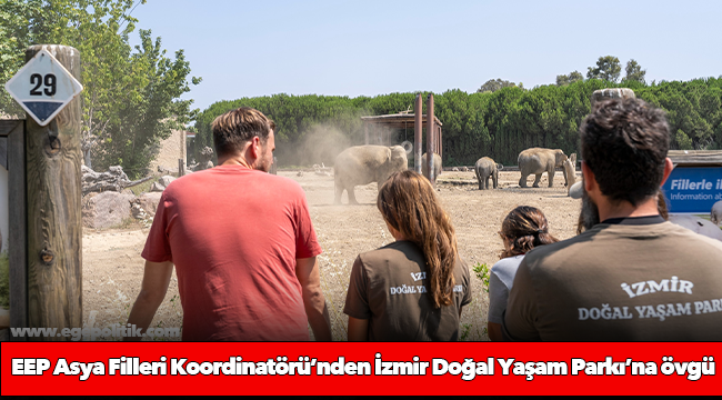 EEP Asya Filleri Koordinatörü’nden İzmir Doğal Yaşam Parkı’na övgü