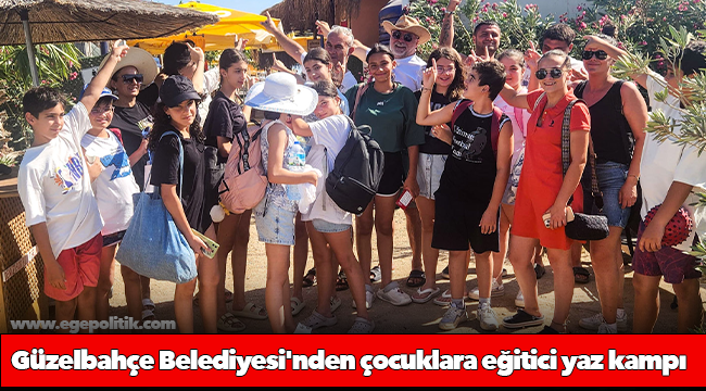Güzelbahçe Belediyesi'nden çocuklara eğitici yaz kampı