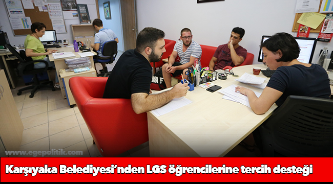 Karşıyaka Belediyesi’nden LGS öğrencilerine tercih desteği